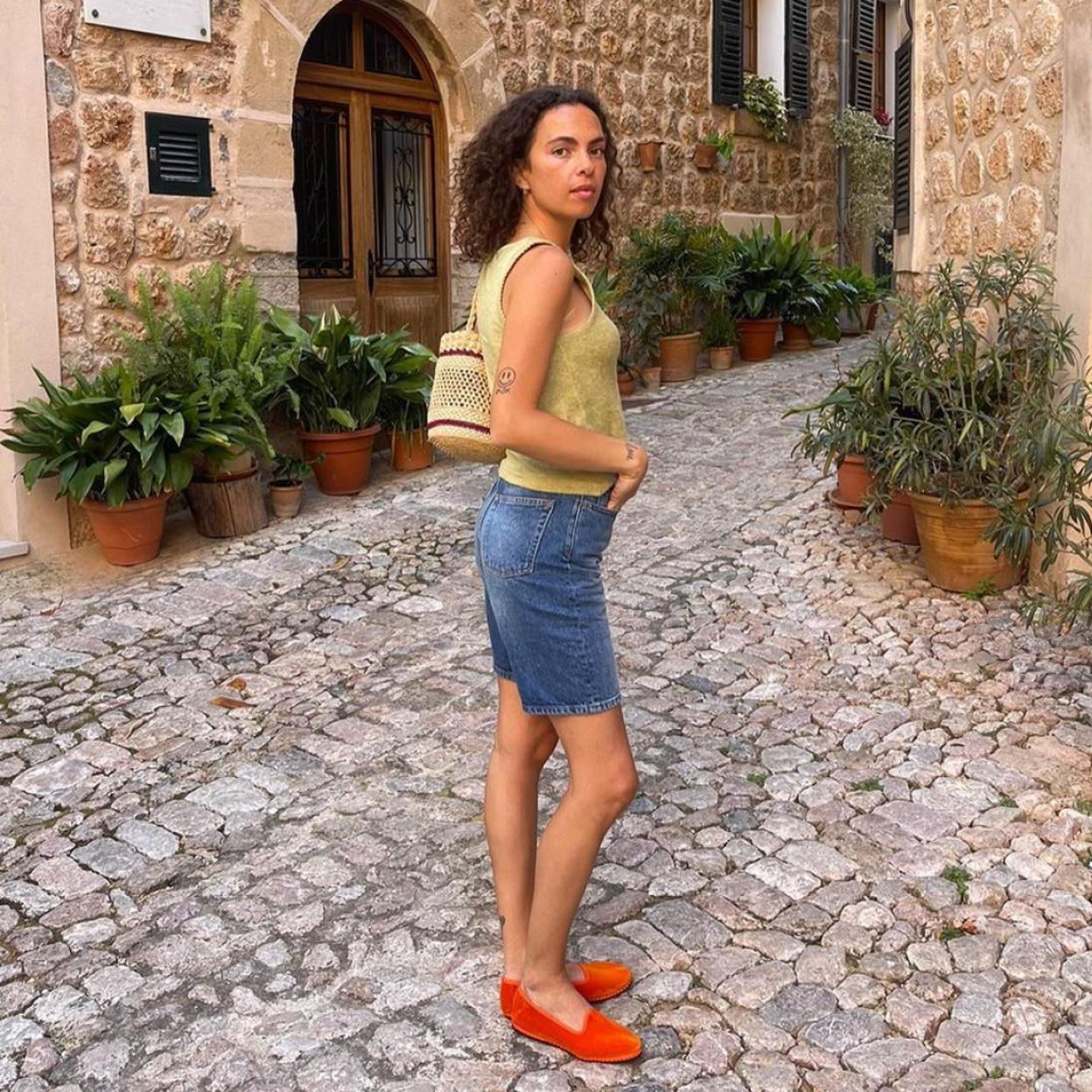 Una influencer con bailarinas.