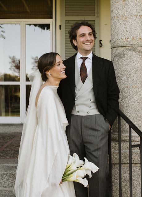 Imagen - Enrique de Olaso y Cristina Aguilar, el día de su boda. (Plata.Forma)