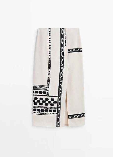 Imagen - Falda estampada de Massimo Dutti (79,99 euros)