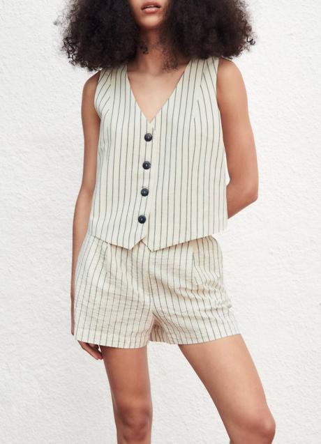 Imagen - Bermudas con estampado de rayas