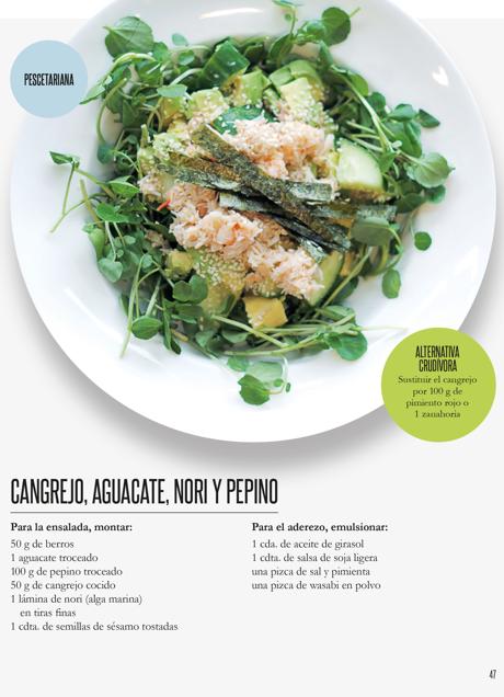 Imagen - La ensalada de cangrejo, aguacate, nori y pepino de Salad Love. /Salad Love