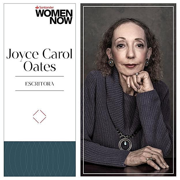 Joyce Carol Oates: la legendaria novelista norteamericana participará en Santander WomenNOW
