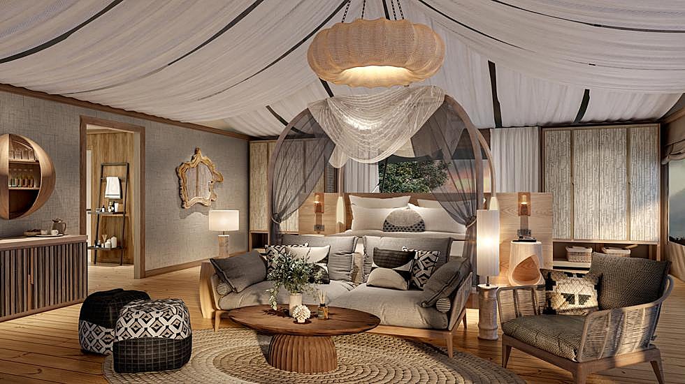 Tienda suite de JW Marriott Masai Mara Lodge. 