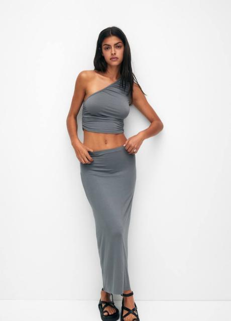 Imagen - Falda de tubo larga y entallada