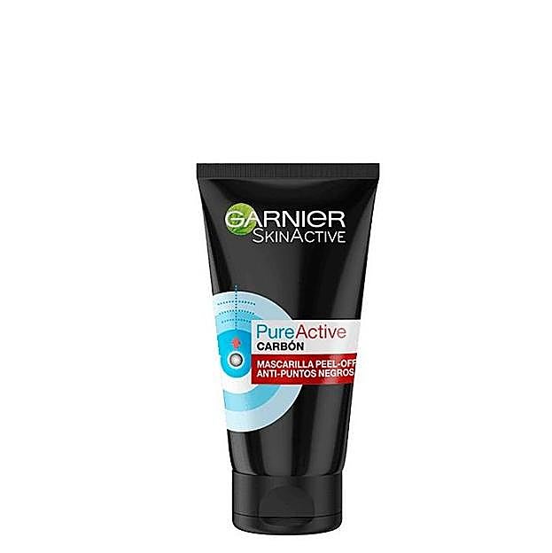 Mascarilla de carbón activo peel-off de Garnier. Precio: 5,70 euros