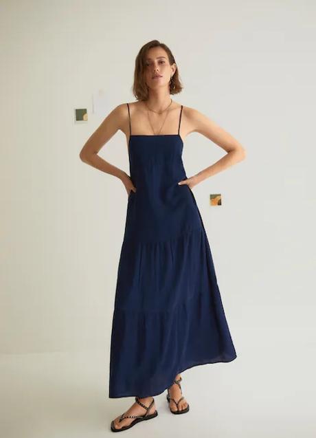 Imagen - Vestido azul de Mango (39,99 euros)
