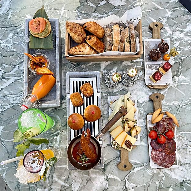 Platos para todos los gustos en el Hyatt Centric Gran Vía. 