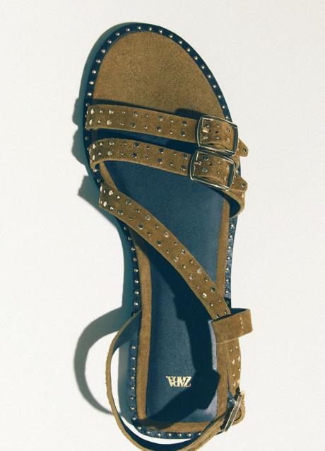Imagen - Sandalias planas de Zara (45,99 euros)
