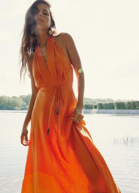 Imagen - Vestido naranja de Zara (39,99 euros)