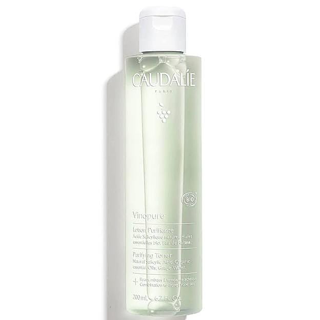 Vinopure Purifying Toner de Caudalie. Precio: 17,95 euros