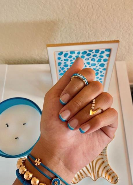 Imagen - Uñas francesas doble/PINTEREST