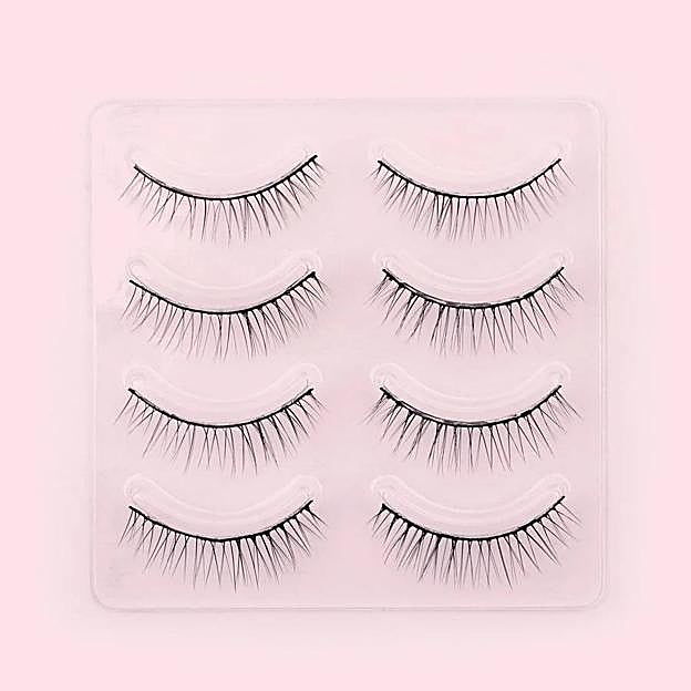 Pestañas postizas naturales de Shein. Precio: 1,77 euros