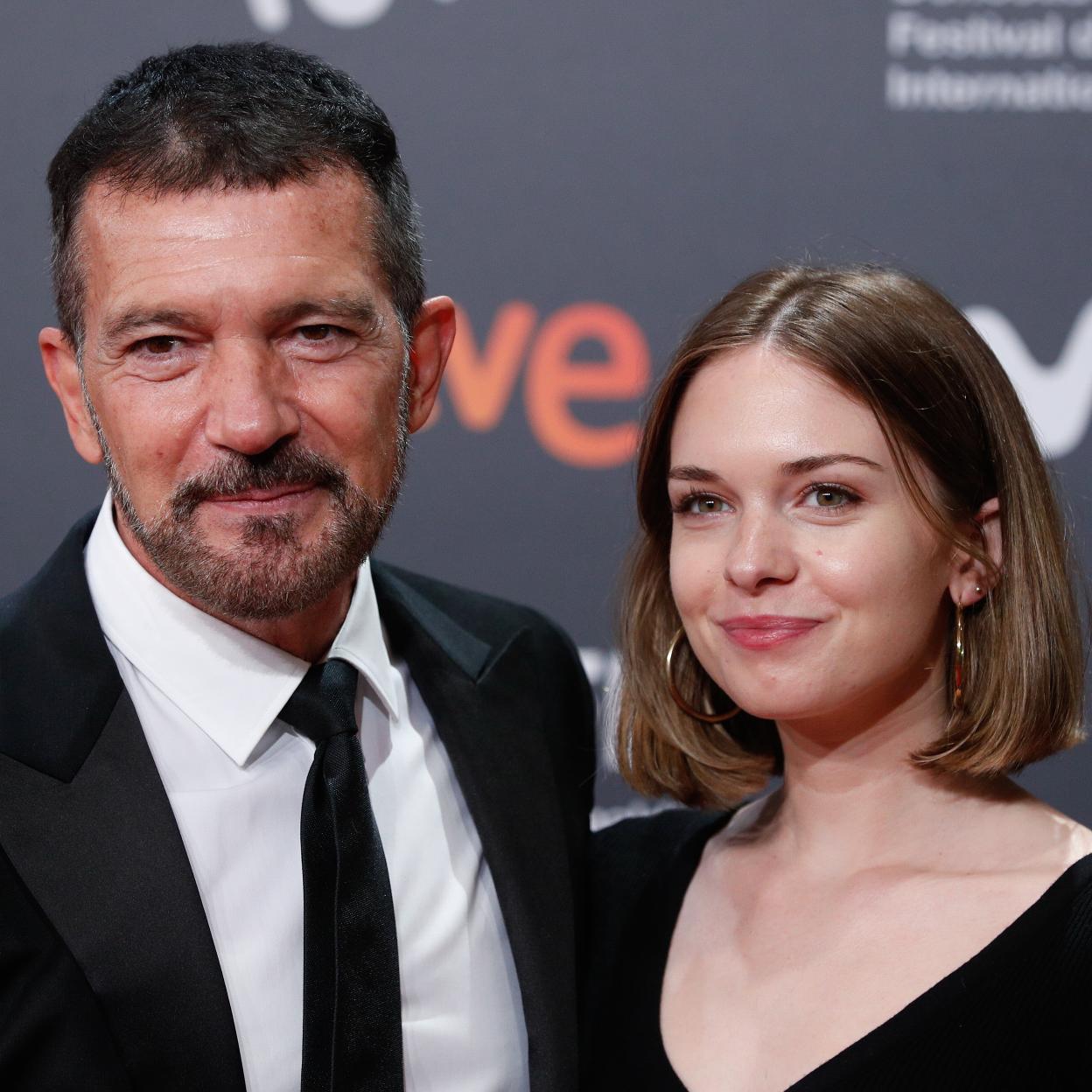 Antonio Banderas y su hija Stella.