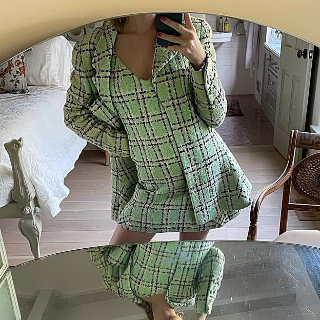 Imagen principal - Los looks de Stella Banderas.