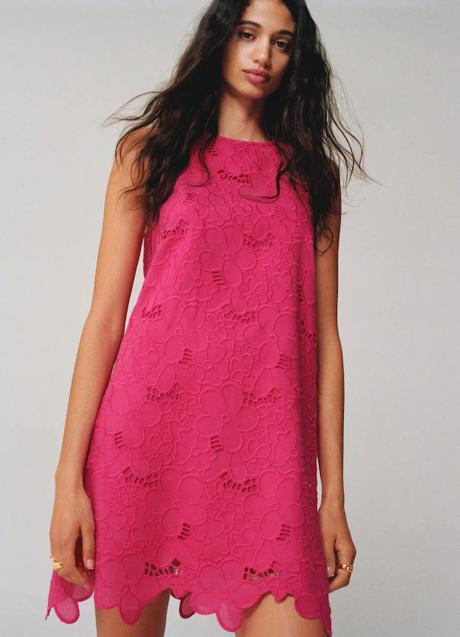 Imagen - Vestido rosa de Mango (49,99 euros)