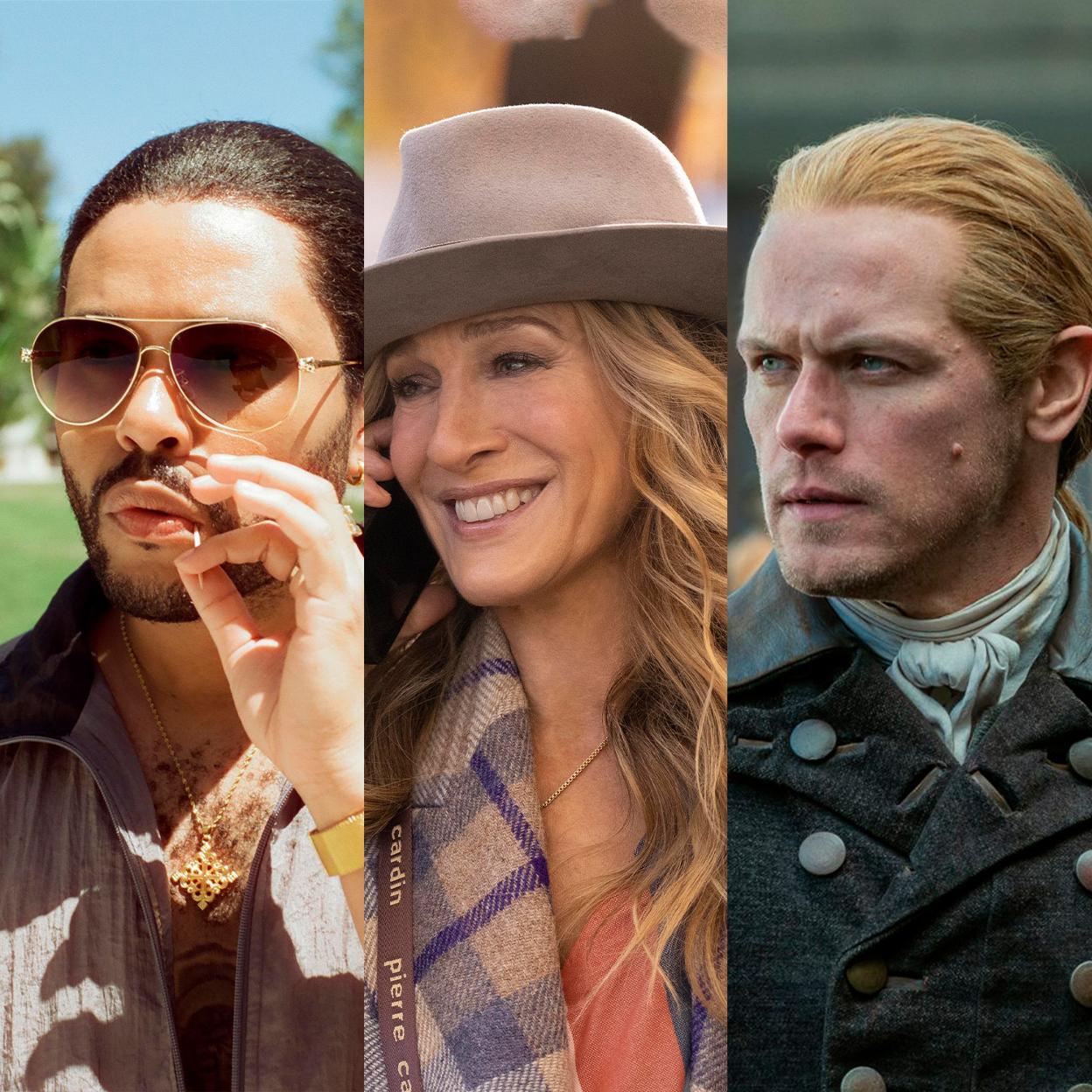 The Weeknd, Sarah Jessica-Parker y Sam Heughan, protagonistas de The Idol, And just like that y Outlander.