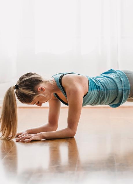 Imagen - Mujer haciendo deporte/PEXELS