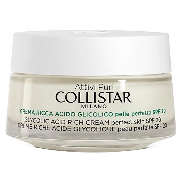 Collistar Attivi Puri Crema Rica Ácido Glicólico.