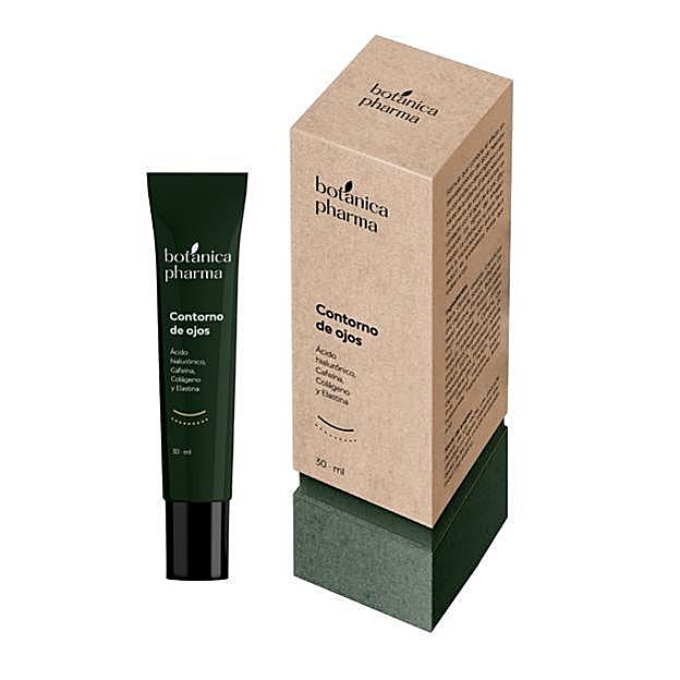 Contorno de Ojos con Ácido Hialurónico y Cafeína de Botánica Pharma.