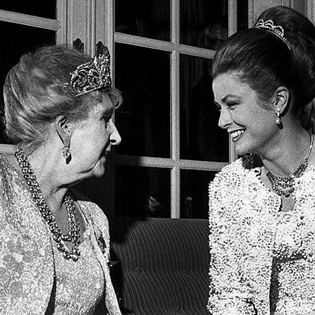La reina Victoria Eugenia y Grace Kelly forjaron una cercana amistad.