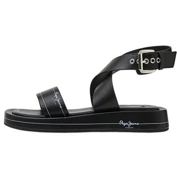 Imagen secundaria 1 - El vestido de Desigual, las sandalias de Pepe Jeans y el bolso de Pinko.