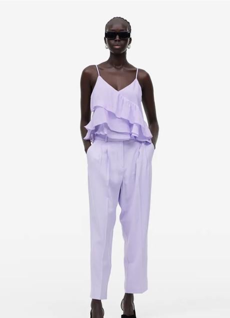 Imagen - Top de tirantes con volantes de H&M, 27,99 euros.