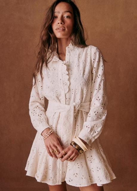 Imagen - V estido con estampado troquelado de Sezàne, 150 euros .