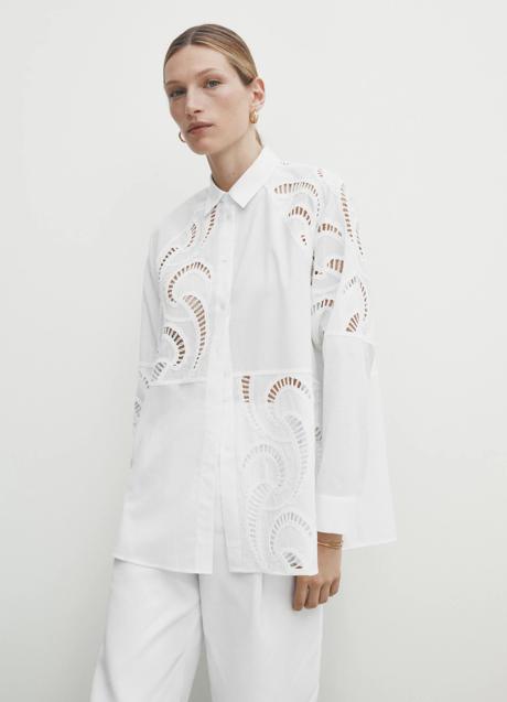 Imagen - Camisa blanca de Massimo Dutti (59,95 euros)