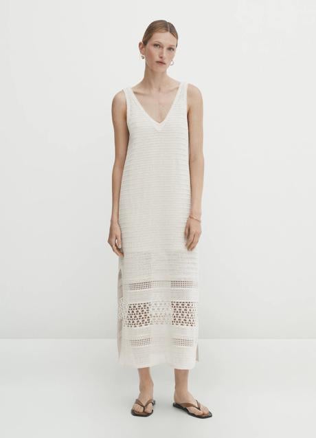 Imagen - Vestido calado de Massimo Dutti (89,99 euros)