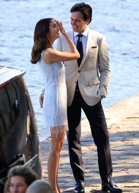 Imagen - Daniel Clará y su pareja durante la preboda. / GTRES