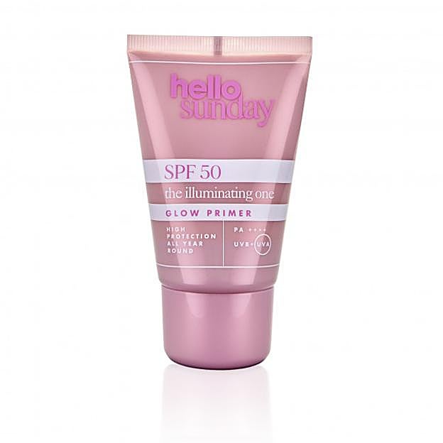 Protector solar efecto glow de Hello Sunday.