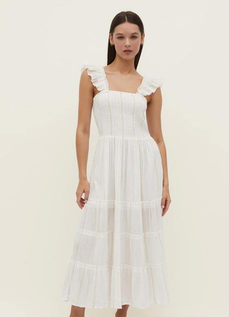 Imagen - Vestido blanco de Stradivarius (35,99 euros)