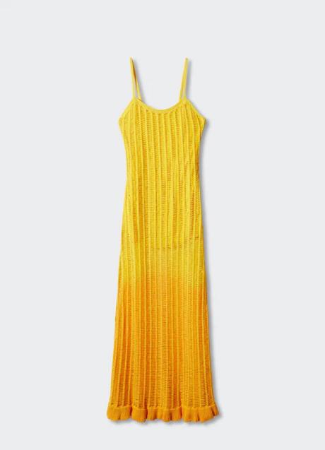 Imagen - Vestido amarillo de Mango (69,99 euros)