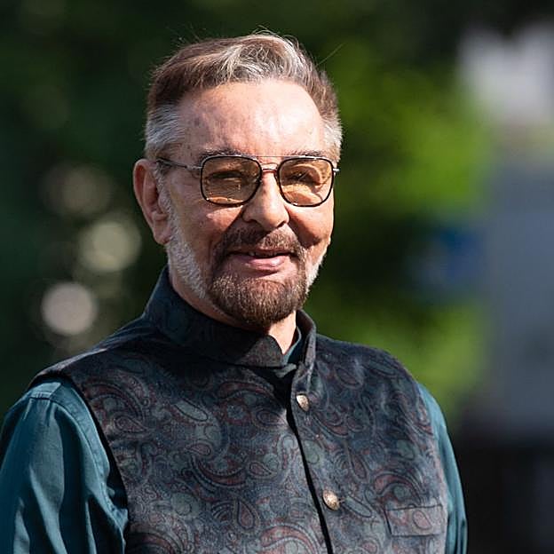 Kabir Bedi, el famoso protagonista de Sandokan, en una imagen acual. 