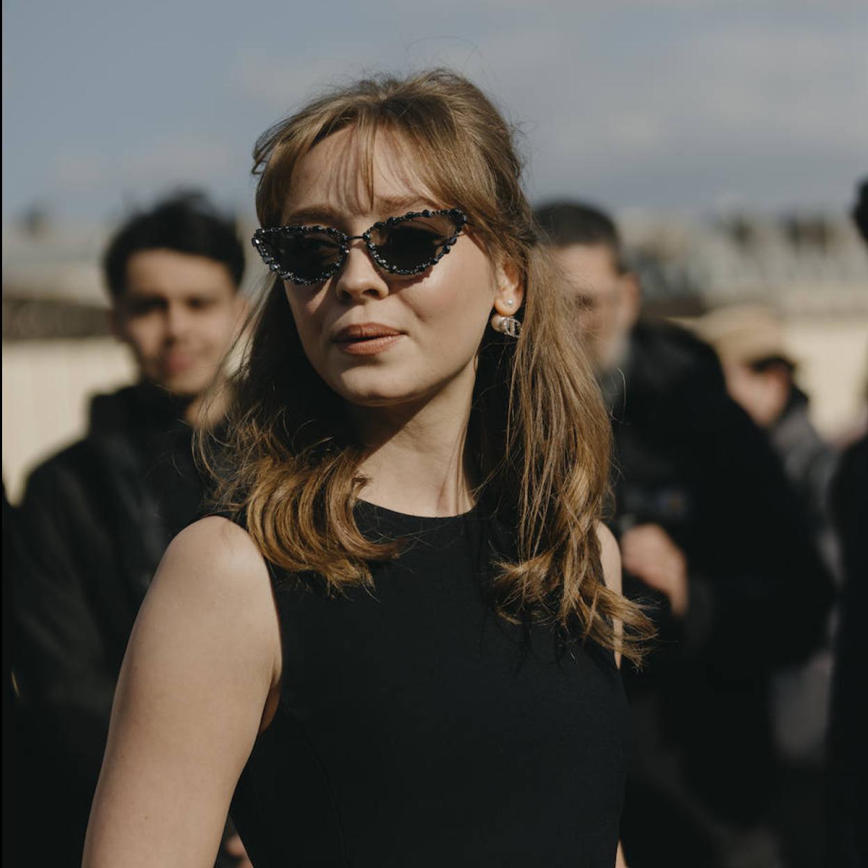 Influencer en la Fashion Week de París