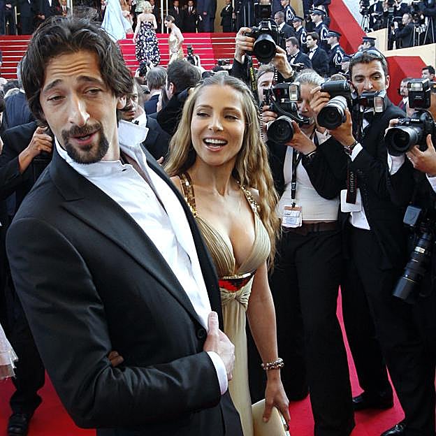 Adrien Brody y Elsa Pataky, en el Festival de Cine de Cannes. 