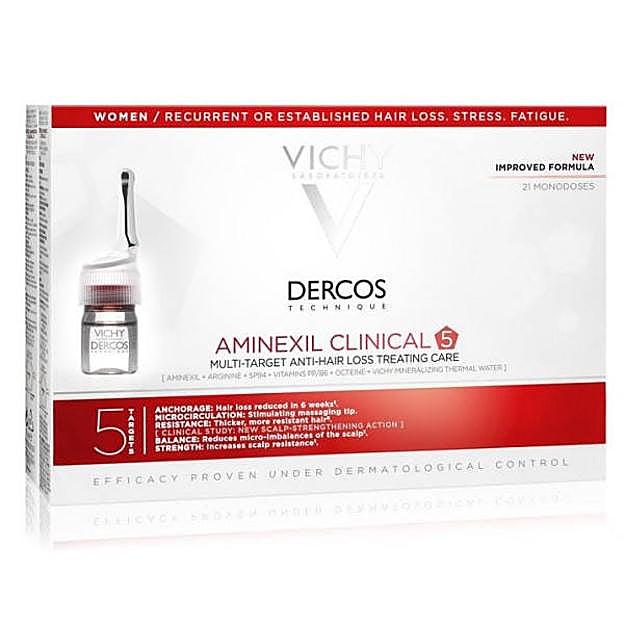 Dercos Aminexil Clinical de Vichy. Precio: 52,31