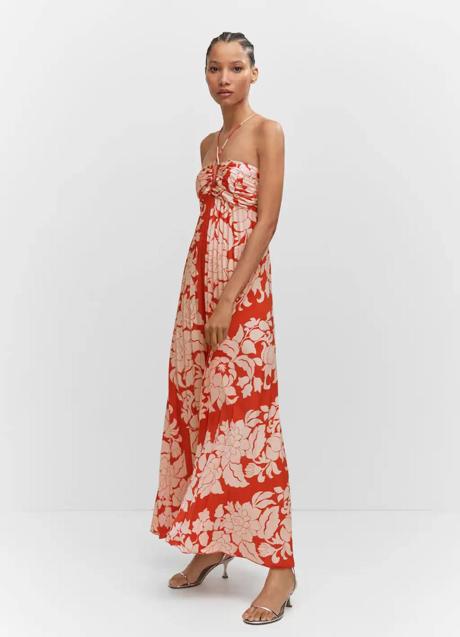 Imagen - Vestido largo plisado