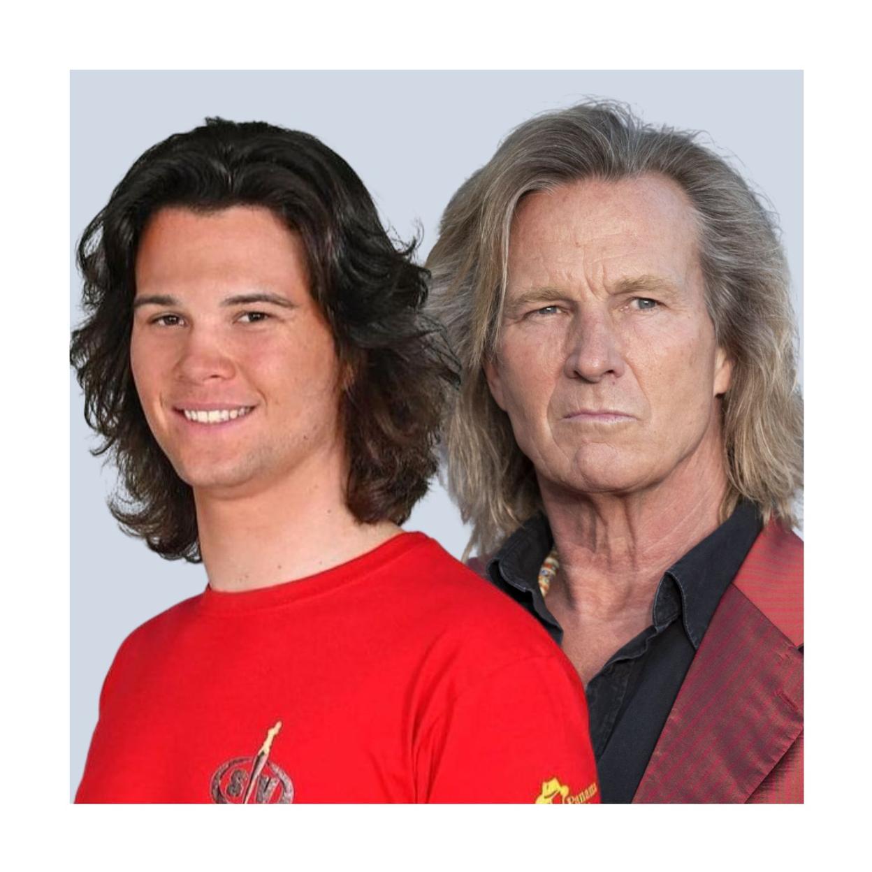 Bosco Martínez-Bordiú y si tío Pocholo.