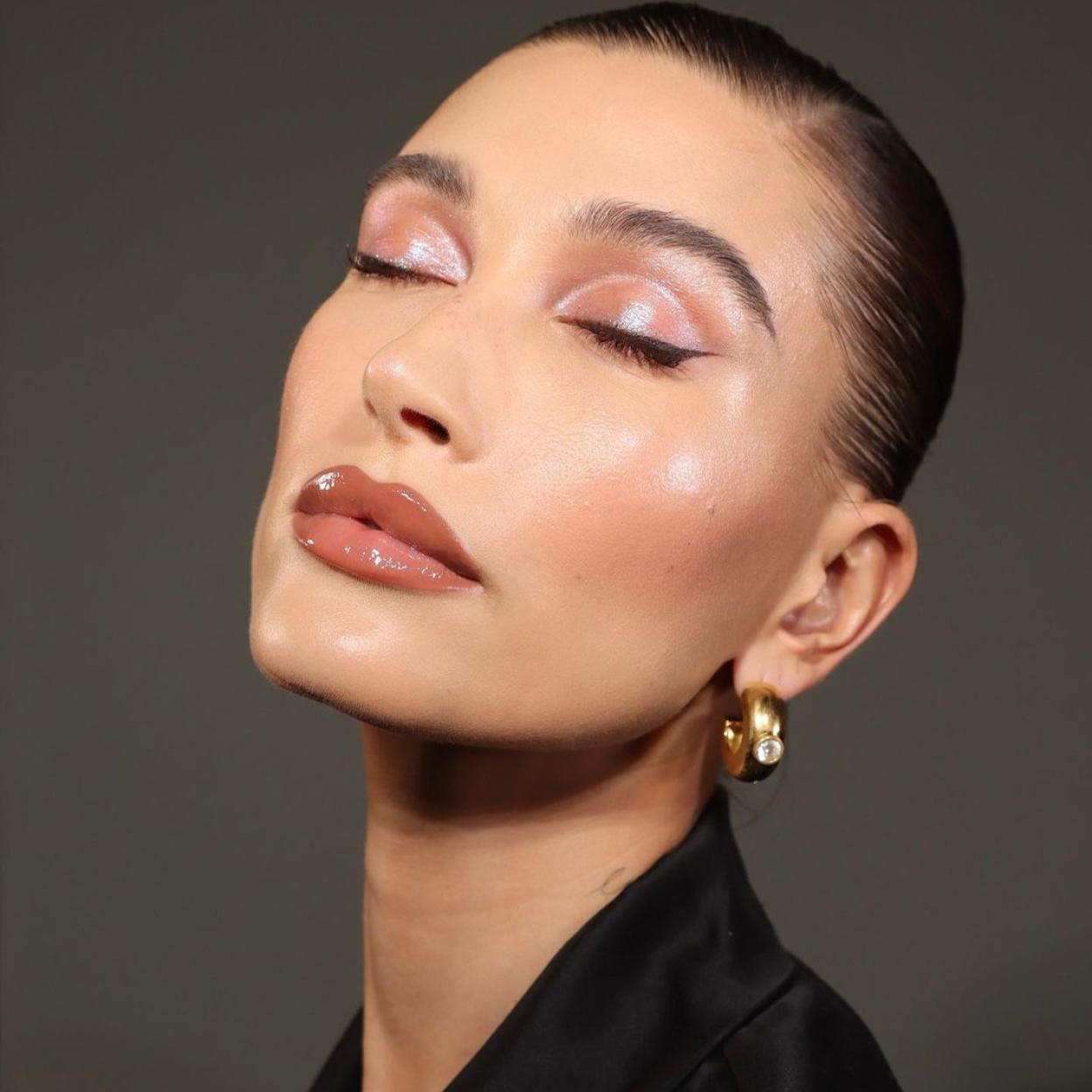 El maquillaje de Hailey Bieber.