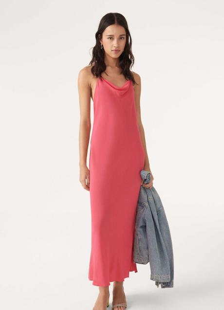 Imagen - Vestido lencero con espalda al descubierto de Bash. Foto: Ba&sh.