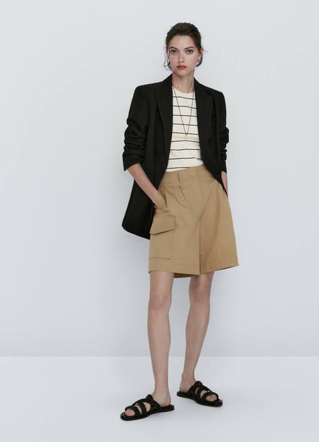 Imagen - Bermudas cargo de lino