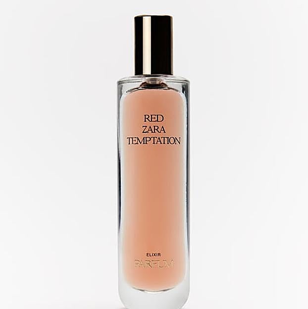 El perfume Red Temptation de Zara.