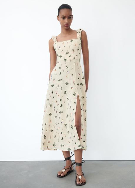 Imagen - Vestido de lino de Zara (49,99 euros)