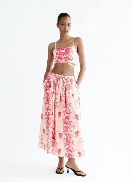 Imagen - Conjunto con estampado fucsia