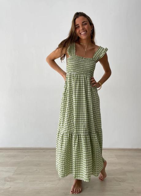 Imagen - Vestido vichy verde de Mindtraveler Barcelona, 55,90 euros.