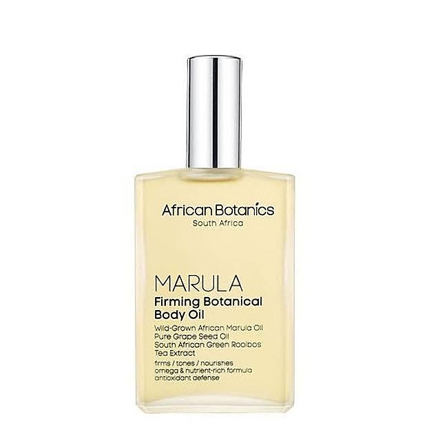 Marula Firming Botanical Body Oil de African Botanics. Precio: 130 euros