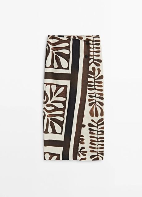 Imagen - Falda estampada de Massimo Dutti (69,95 euros)