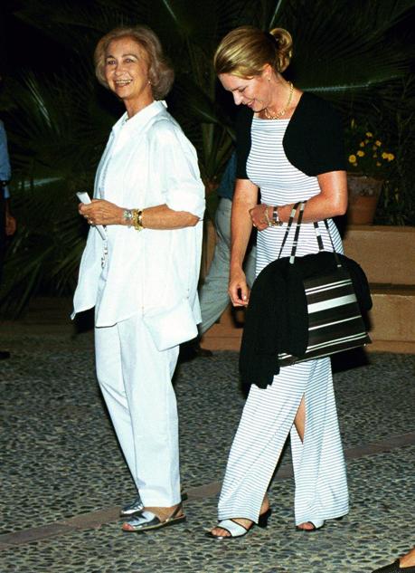 Imagen - La reina Sofía y Noor de Jordania, juntas de vacaciones en Mallorca.