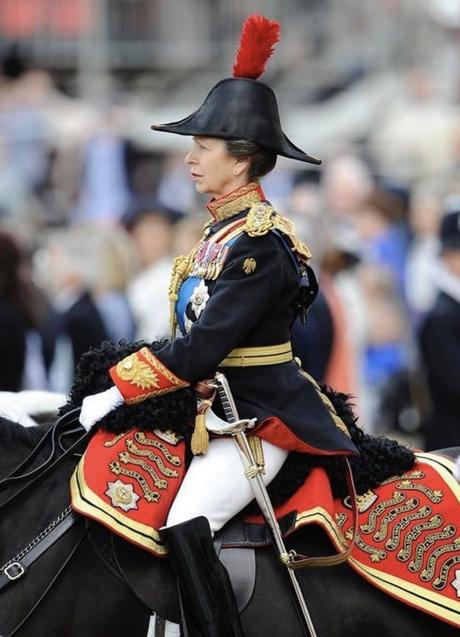 Imagen - La prinicesa real Ana suele lucir uniforme militar en los eventos clave de la agenda oficial de los Windsor. (FOTO: D.R.)